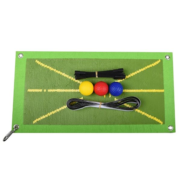 Golfmatta med träffindikator