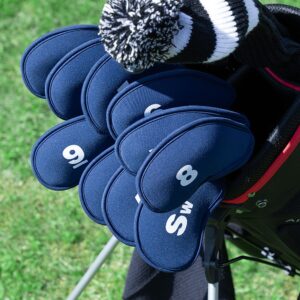 Headcovers till järnklubbor - Set 11 st