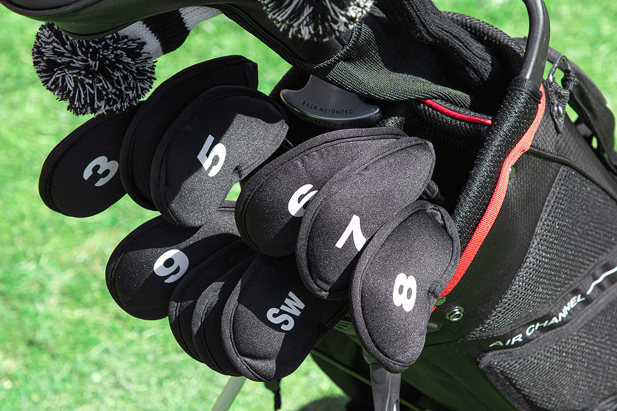 Enkla headcovers till järnklubborna