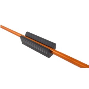 Kit med grepptejp, kniv och gummiklämma