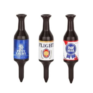 3-pack Plastpeggar Ölflaska / Ölpeggar - Mörbruna