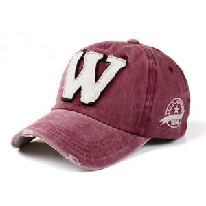Keps / Baseballkeps Vintage "W" - Flera färger