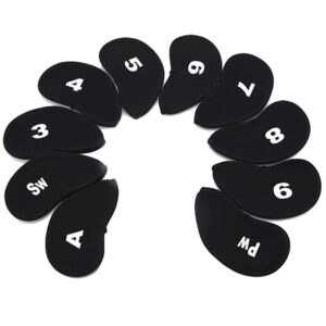 Headcovers till järnklubbor - Set 10 st