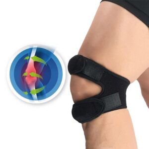 Knäskydd / Knäband dubbelt 2-pack