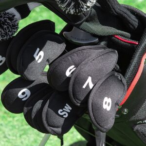 Headcovers till järnklubbor - Set 10 st