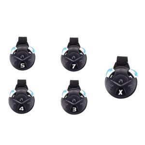 3-pack stickade headcovers