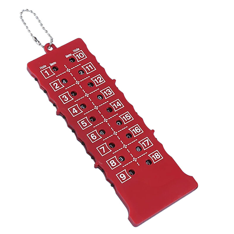 En större scoreräknare som är mer anpassad för att hänga på bagen