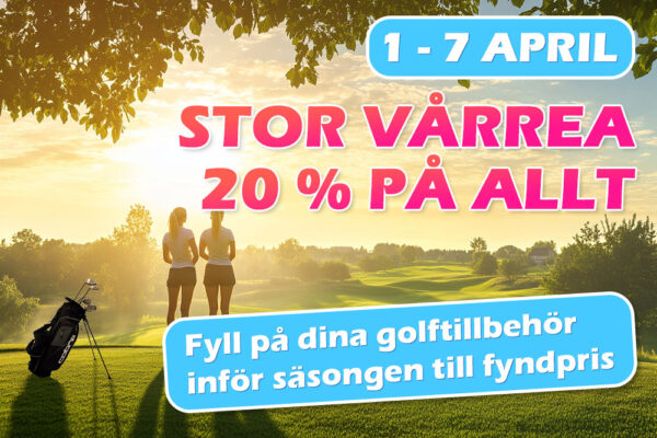 vårrea - 20 % på allt