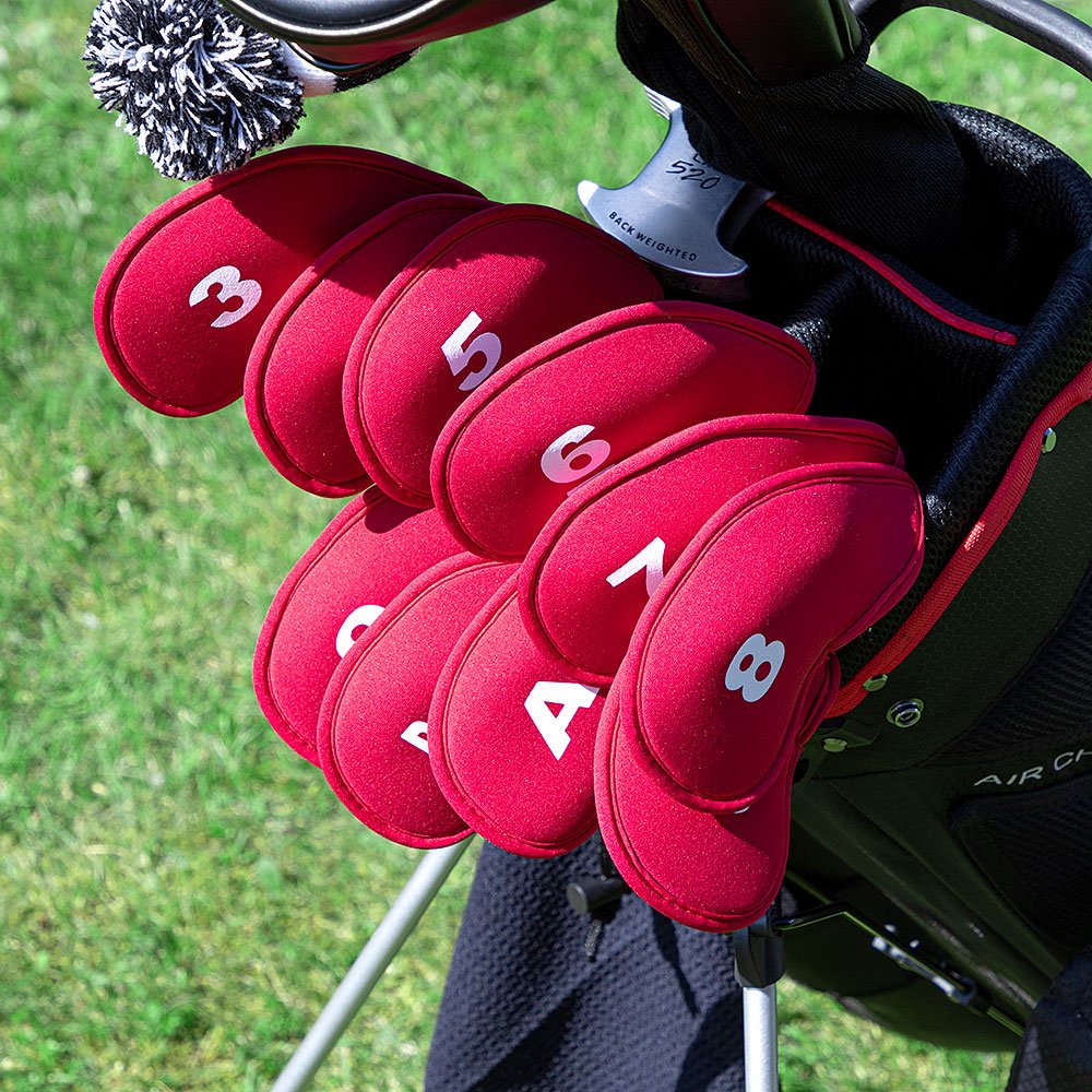 Headcovers till järnklubbor - Set 11 st