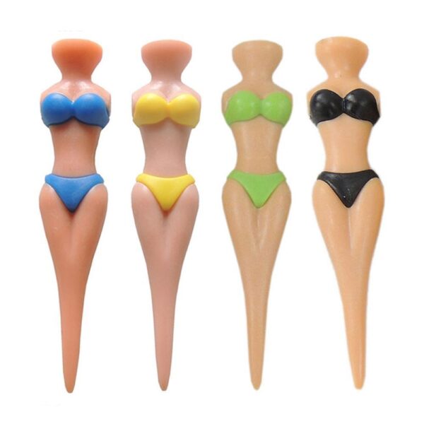 Bikinitjejer plastpeggar 6-pack - Flera färgval