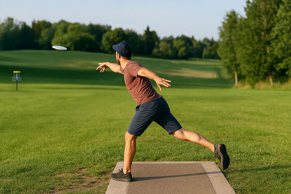 Lätt att börja med discgolf