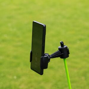 Mobilhållare för golfträning