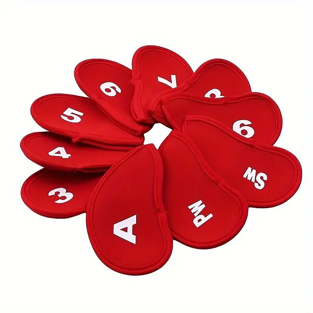Headcovers till järnklubbor - Set 11 st