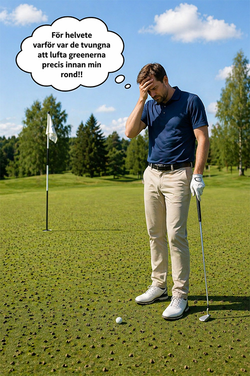 Alltid irriterande när de luftat precis innan man själv ska spela