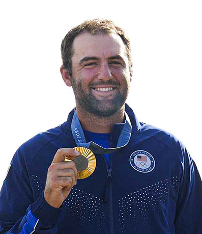 Scottie Scheffler OS-guld i golf