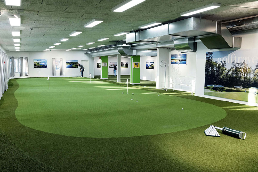 Ullna Indoor Putting greener