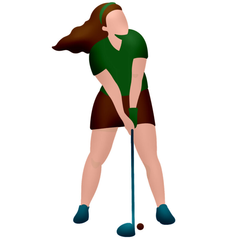 Golf Spelform - Draw och Fade