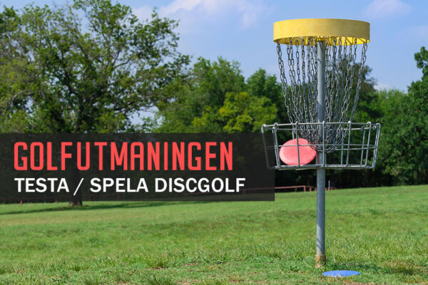 utmaningen: testa discgolf
