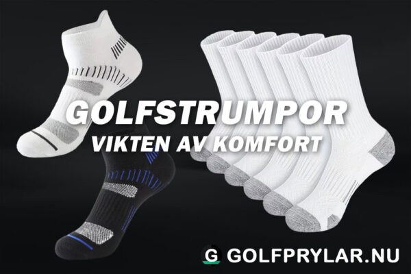 golfutrustning, golfstrumpor, sockar