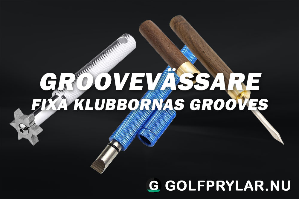 golfutrsutning, golftillbehör, groovevässare, rengör förbättre grooves